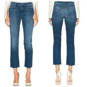 Mother Denim Blue Jeans The Rascal Ankle Snippet In Sweeter the Juice Size 25